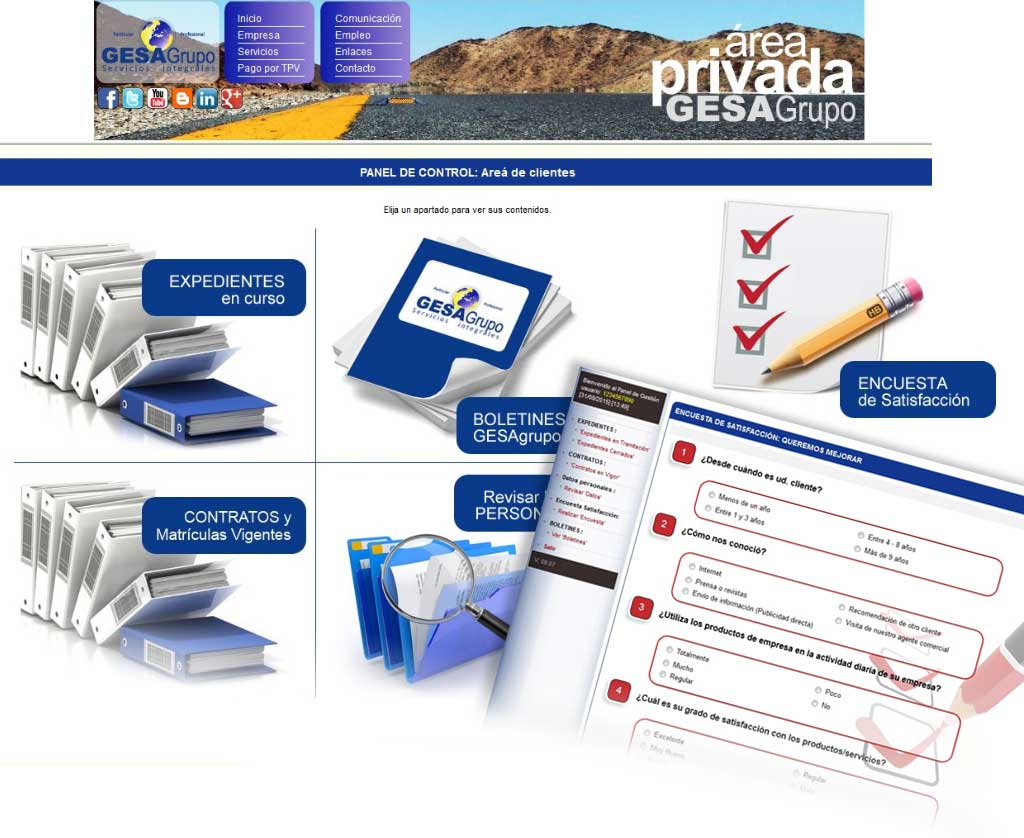 imagen extranet GESA