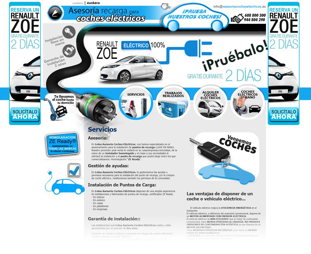 web asesoria coches eléctricos