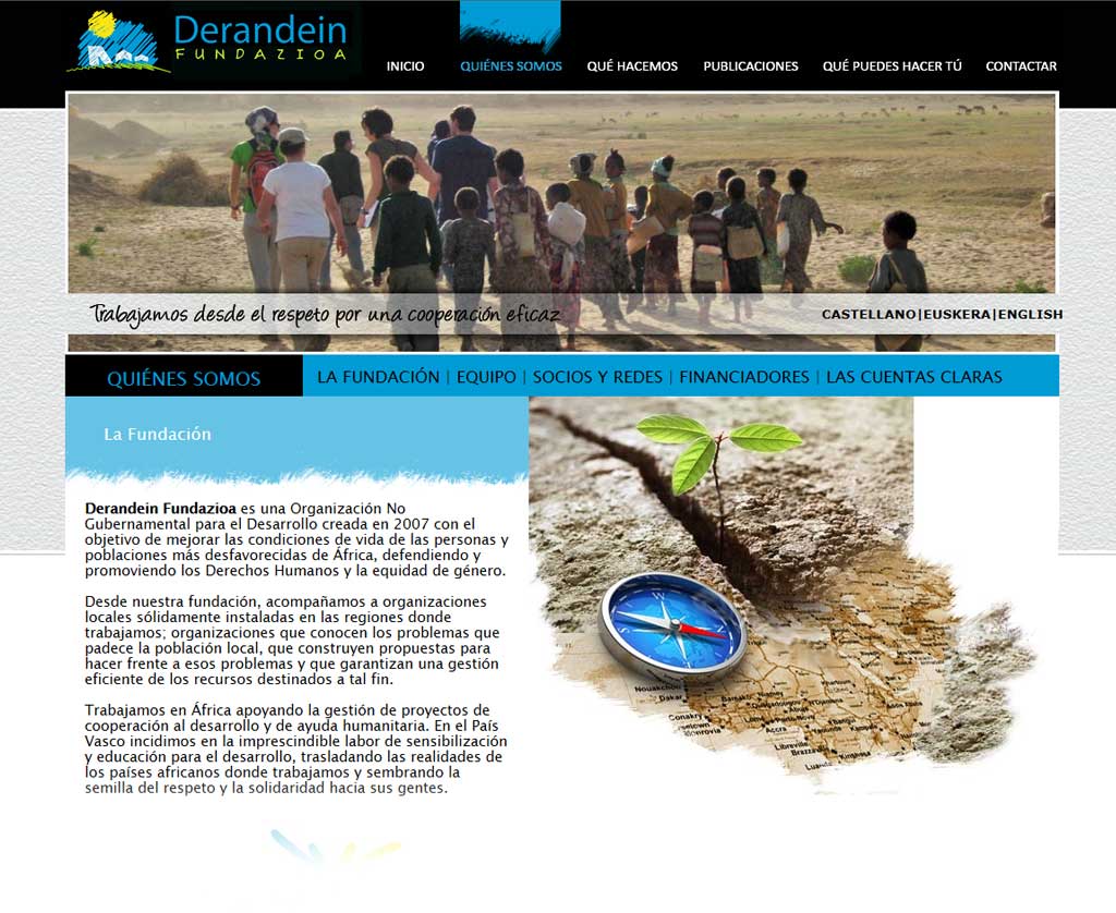 derandein web