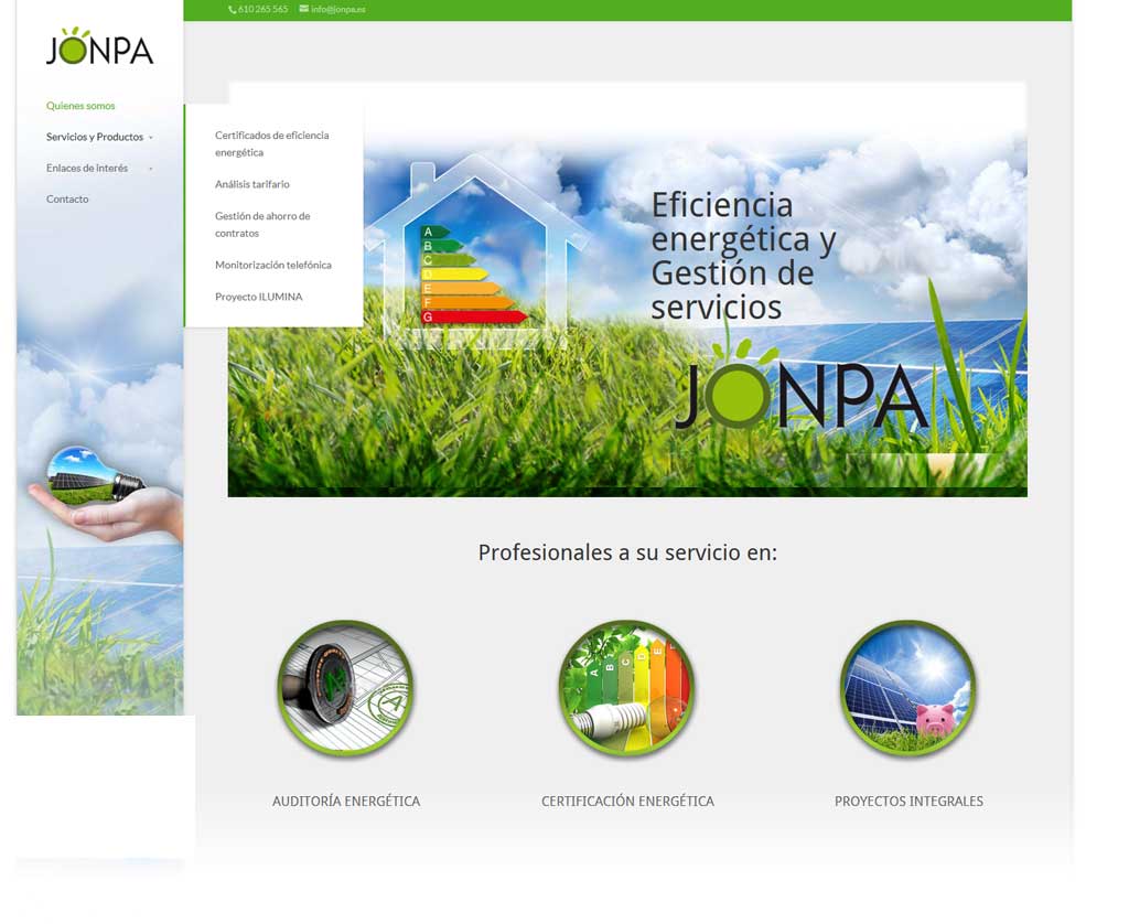 jonpa web