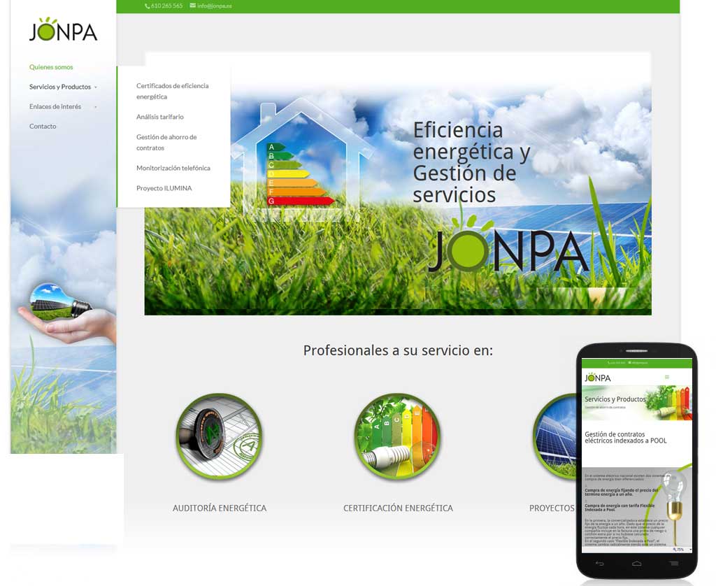 jonpa web